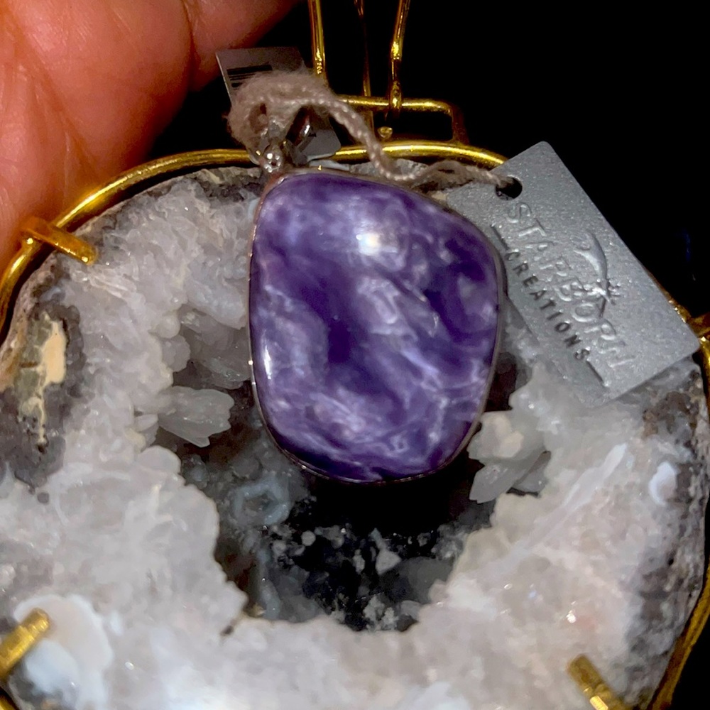 Charoite pendant AAA grade STARBORN!!!